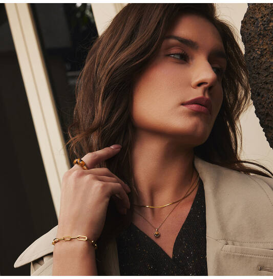  Lady Cozy - Zilver / 14kt GP